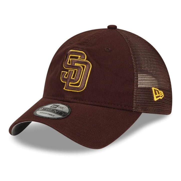 New Era San Diego Padres Trucker Cap | Brown