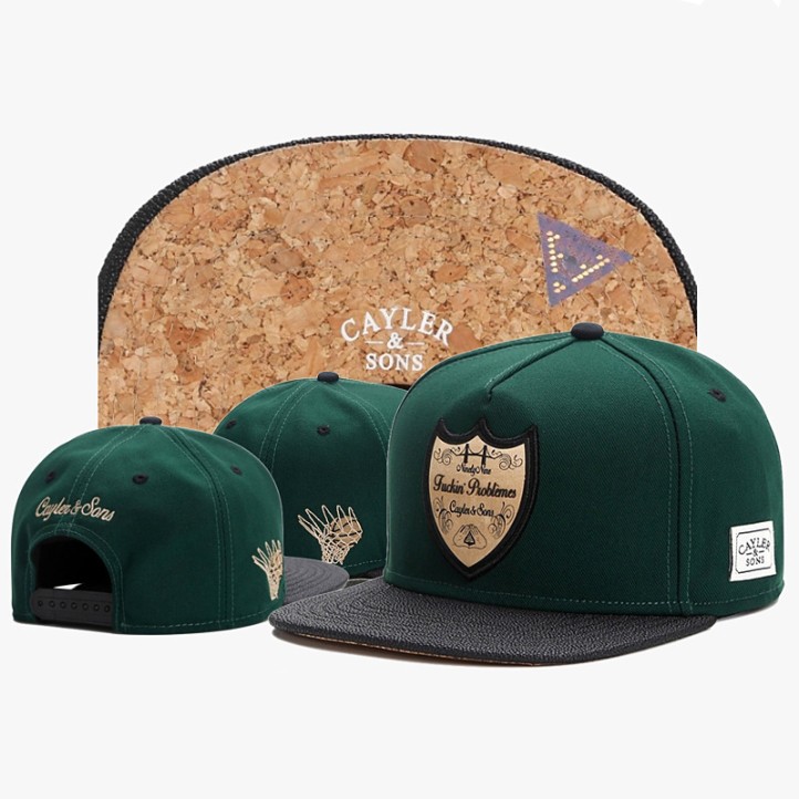 Cayler & Sons Snapback Fuckin Problems "Cork/Green"