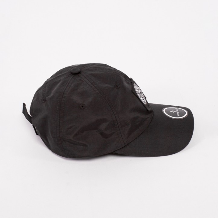 Stone Island Compass Logo Cap | Black