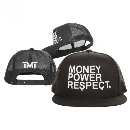 TMT The Money Team "Money Power Respect" Trucker Snapback Black