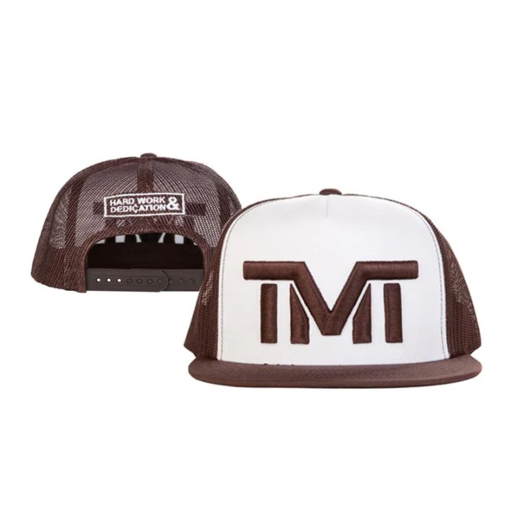 TMT The Money Team Trucker Snapback "Choco Brown/White"