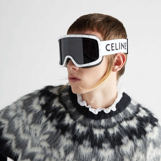 Celine Ski Goggles | White