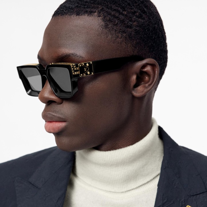 Louis Vuitton Millionaire Sunglasses | Black/Gold