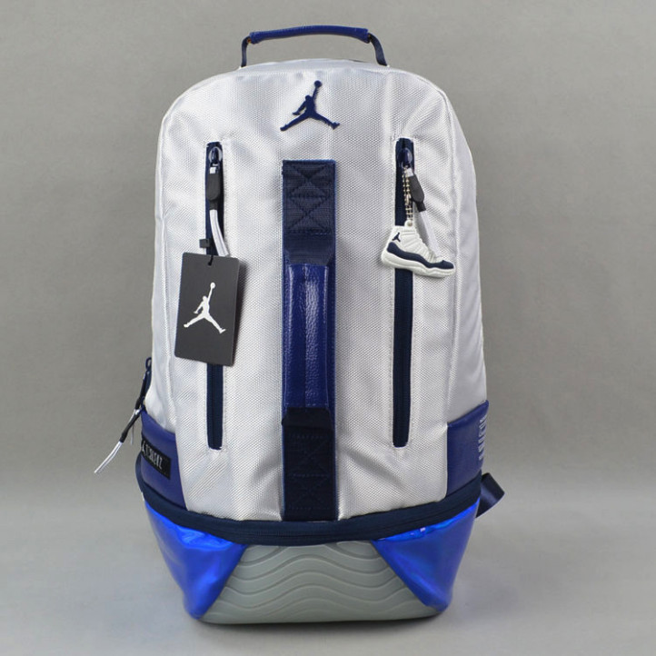 Air Jordan Retro 11 Backpack | White-Blue