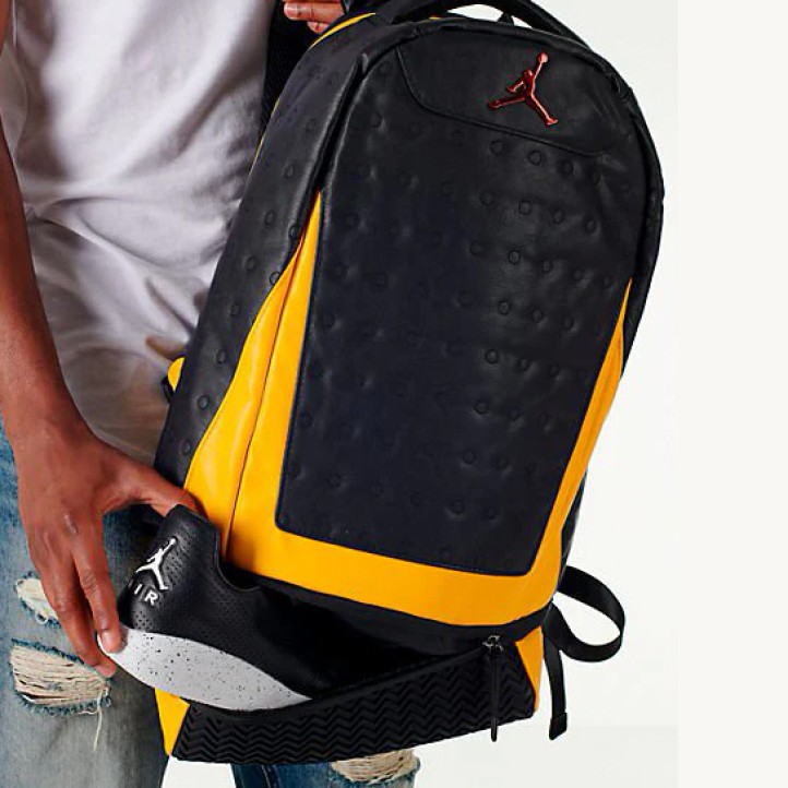 Air Jordan Retro 13 Backpack | Black/Yellow