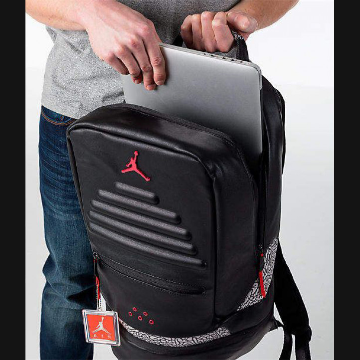 Air Jordan Retro 3 Backpack | Black Cement