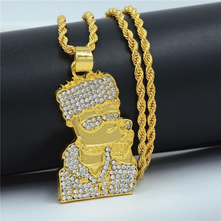 Bart Simpson Brilliant Chain | Gold