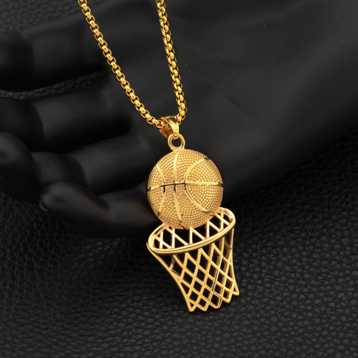 Basketball Chain | Gold | Titanium Steel