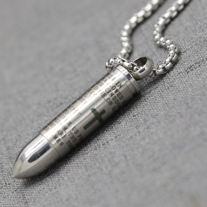 Bullet Chain | Silver | Titanium Steel