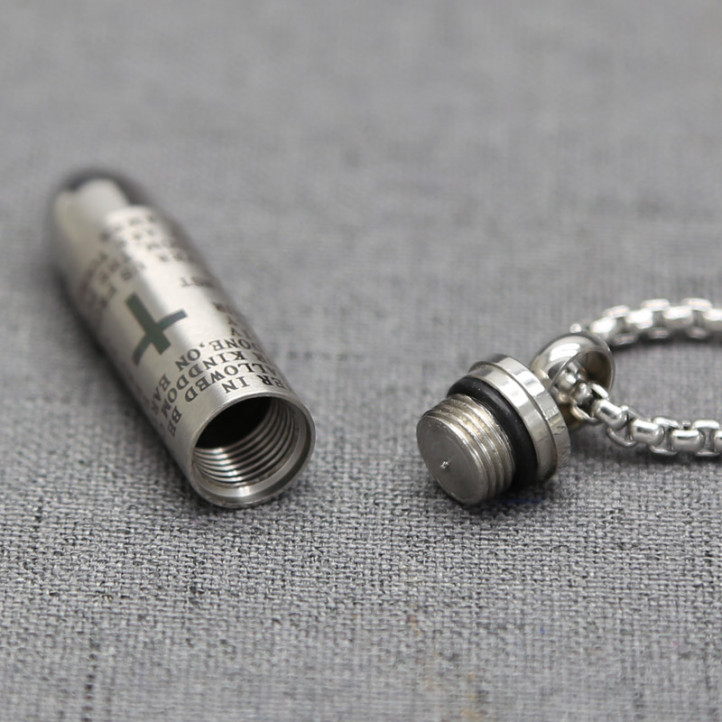 Bullet Chain | Silver | Titanium Steel