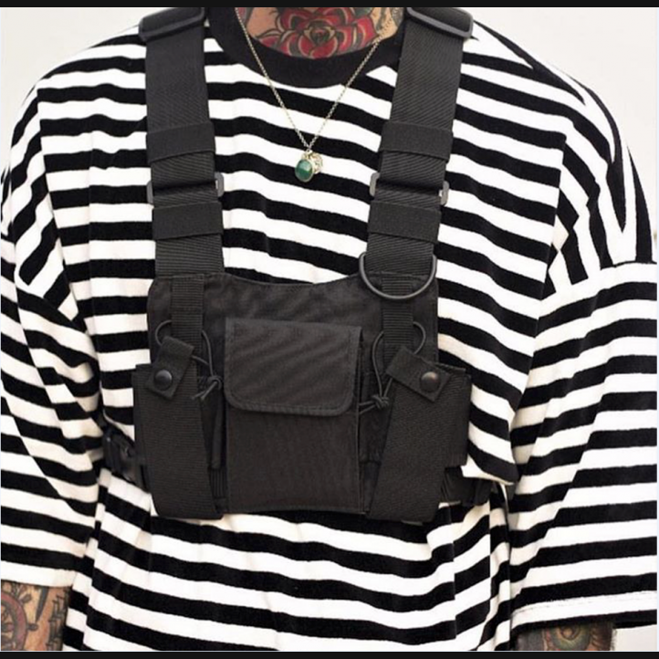 Chest Rig Bag | Black Small