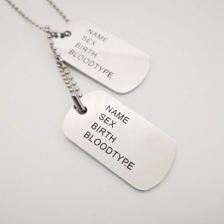 Dog Tag Chain | Silver | Stainless Steel