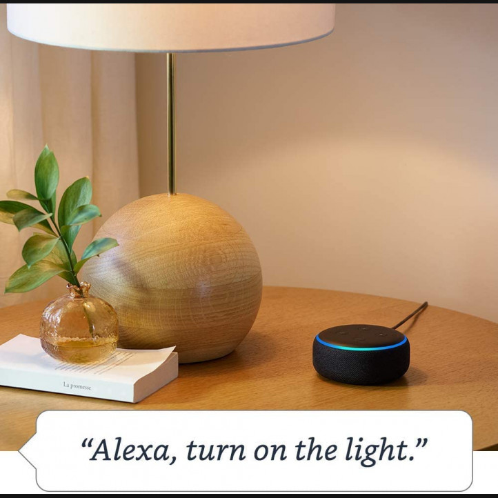 Echo Dot | Smart Speaker With Alexa | Charcoal