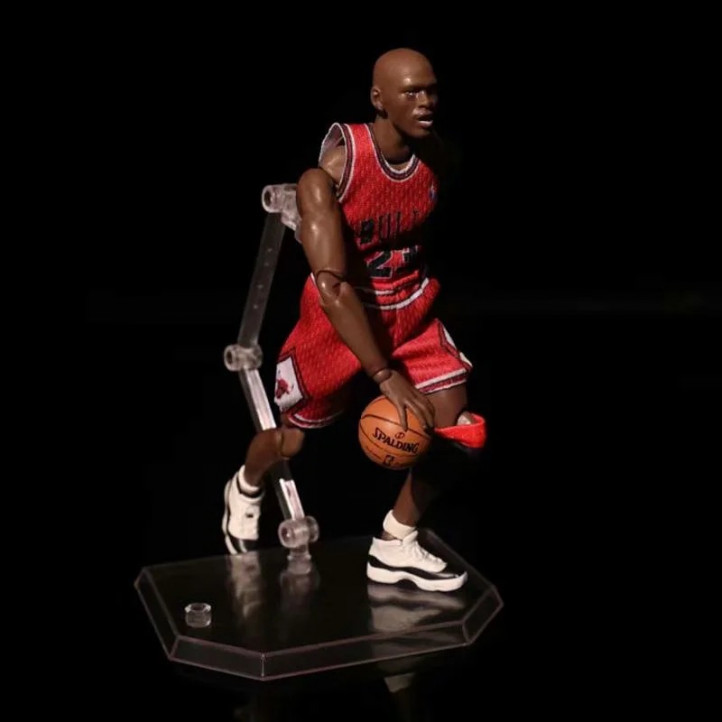 Michael Jordan Chicago Bulls 1:12 Scale Figure | Red
