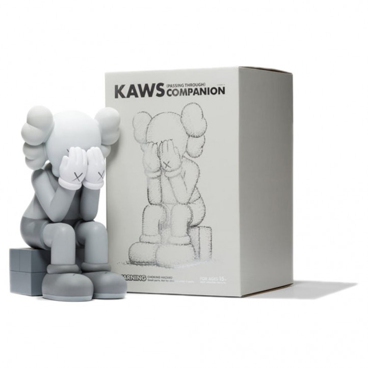 KAWS Passing Through Companion | Grey 28cm