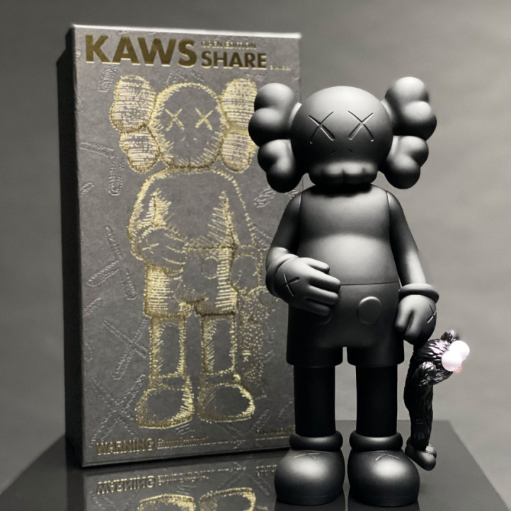 KAWS Share Companion | Black 30cm
