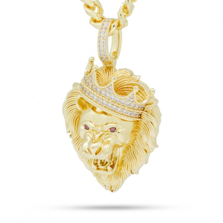 Lion King Diamond Chain | Gold