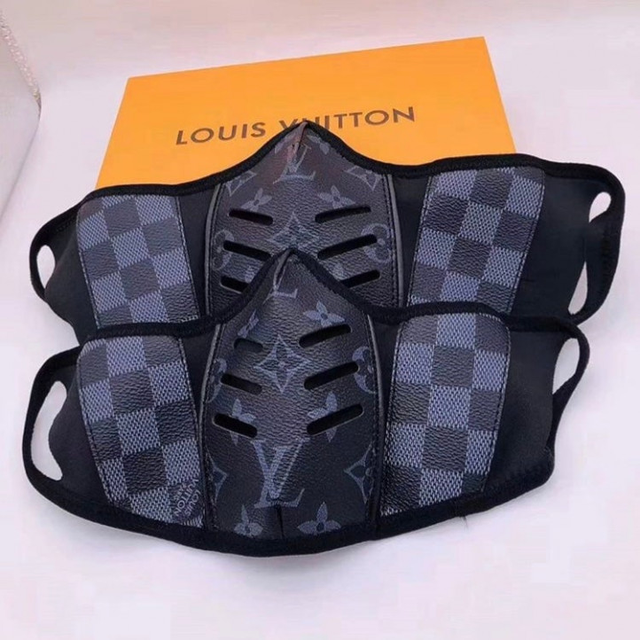 Louis Vuitton Mask | Black Monogram
