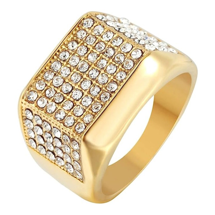 Diamond Ring | Gold | Size 9 & 10