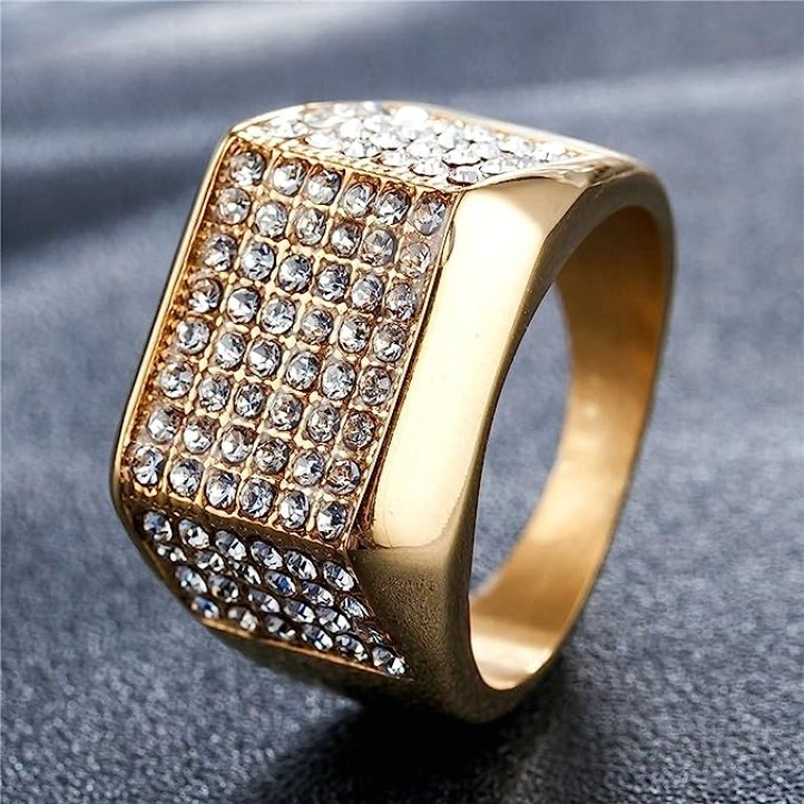 Diamond Ring | Gold | Size 9 & 10