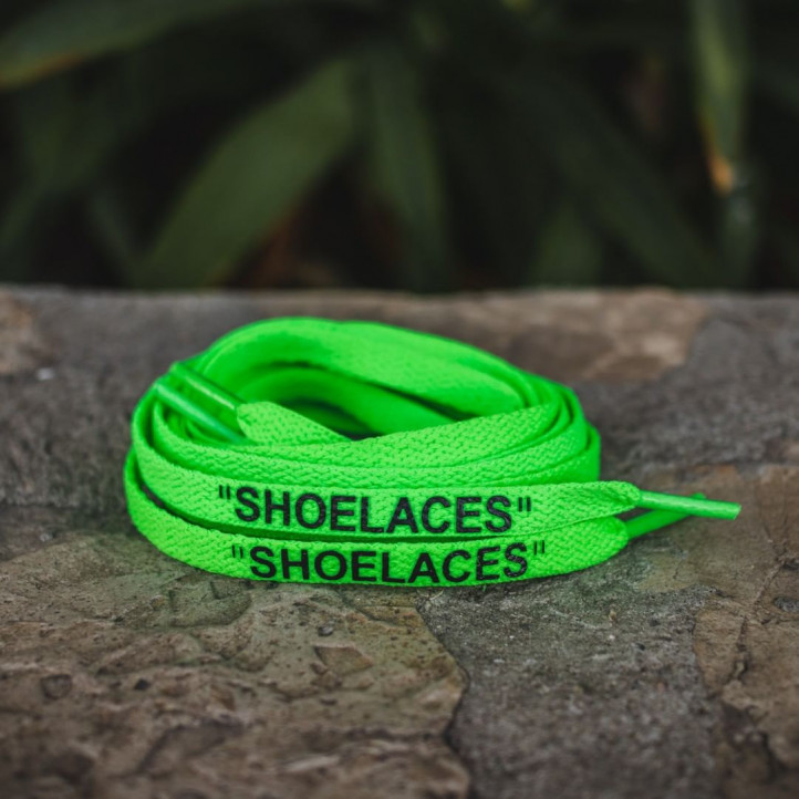 Off-White Shoelaces | Green