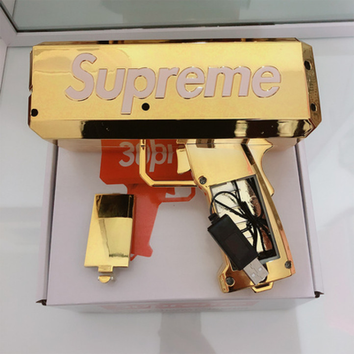 Supreme Money Gun | Gold (USB Charger)