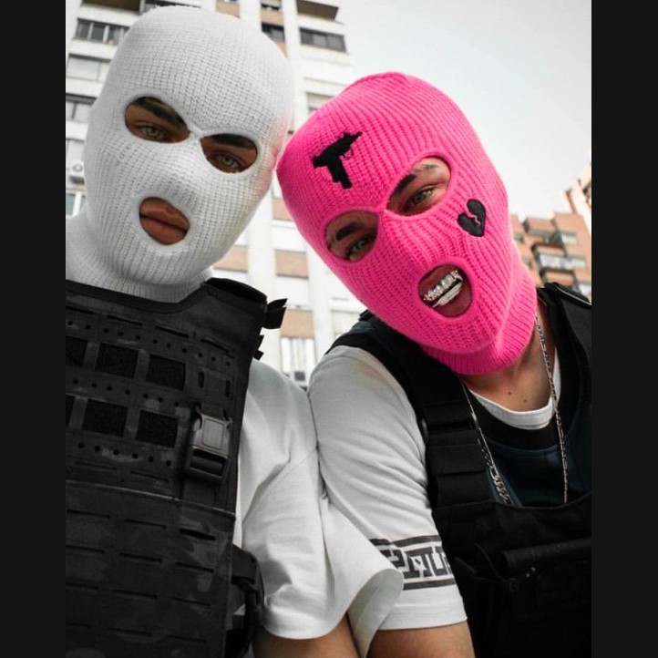 UZI Balaclava Mask | Pink