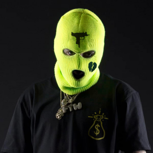 UZI Balaclava Mask | Volt green