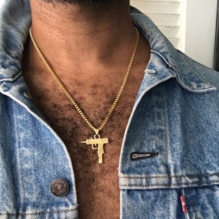 UZI Chain | Gold | Stainless Steel