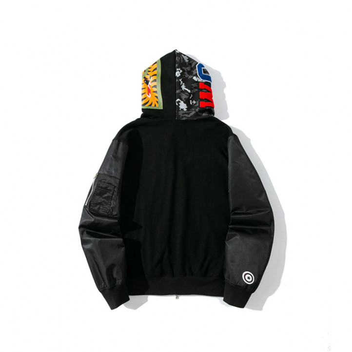 BAPE Hoodie Jacket | Black