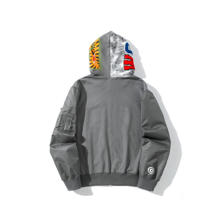 BAPE Hoodie Jacket | Grey