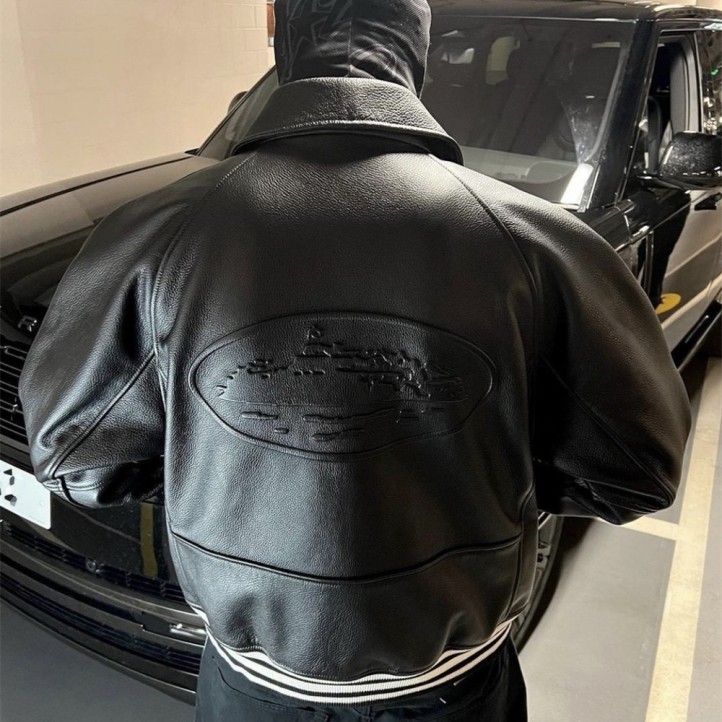 Corteiz Leather Jacket