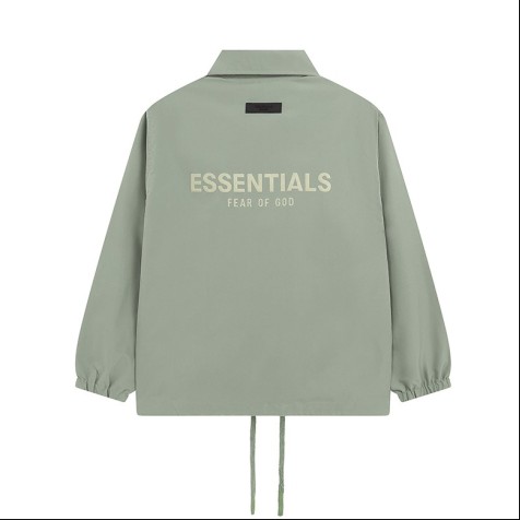 Fear Of God Essentials Coach Jacket SS22 | Seafoam