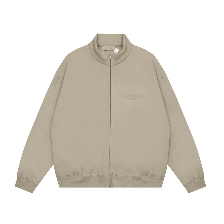 Fear Of God Essentials Full Zip Jacket "Smoke"