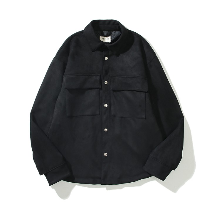 Fear Of God Suede Jacket | Black