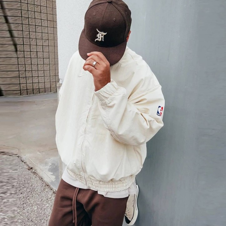 Fear Of God x Nike NBA Jacket | Cream