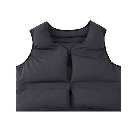 Kanye West Puffer Vest | Black