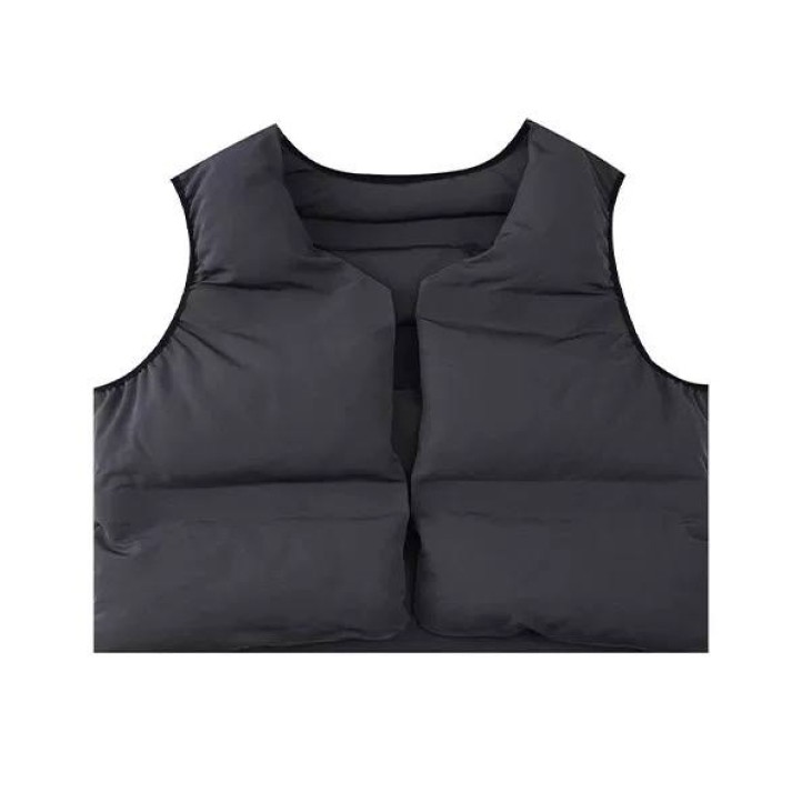 Kanye West Puffer Vest | Black