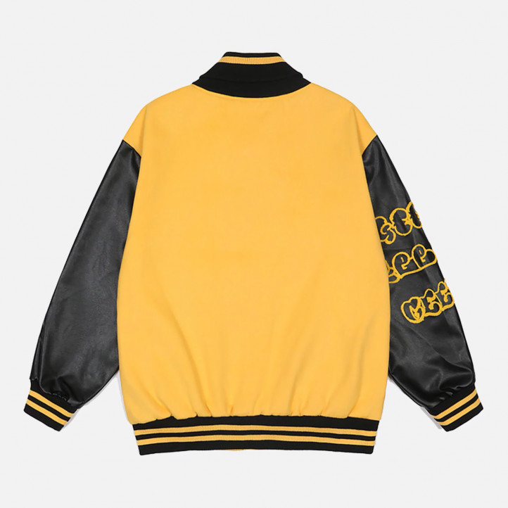 LA Varsity Jacket | Yellow/Black