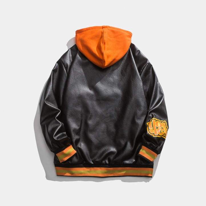 LC Varsity Hoodie Jacket | Black