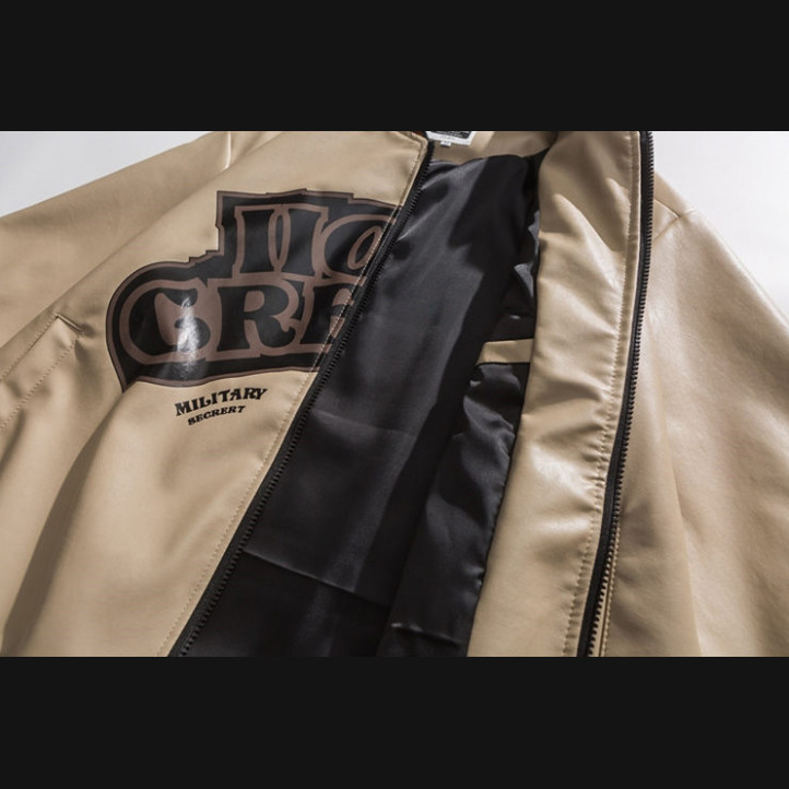 LC Varsity Hoodie Jacket | Brown