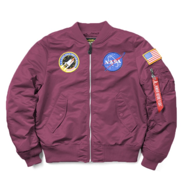 NASA MA-1 Bomber | Burgundy