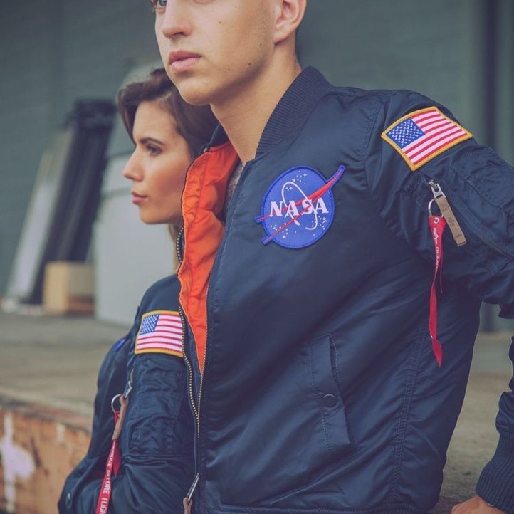 NASA MA-1 Bomber | Navy Blue