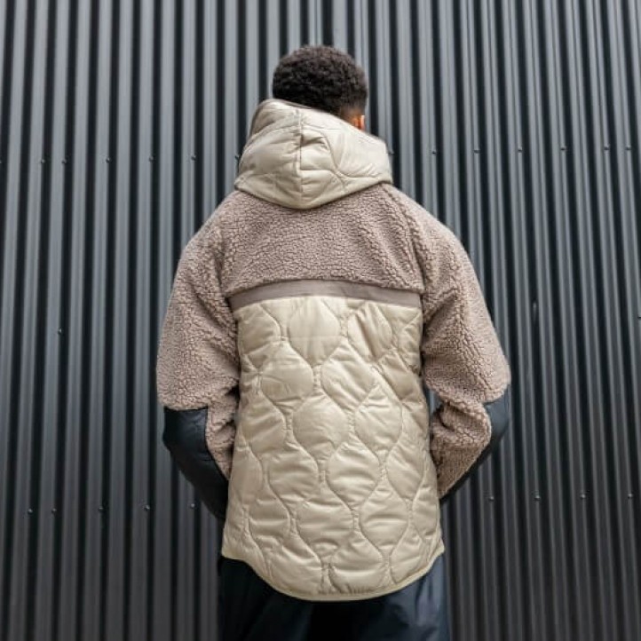 Nike NSW Winter Sherpa Jacket | Olive/grey