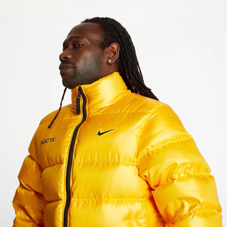 Nike x Drake NOCTA Puffer Jacket | Yellow