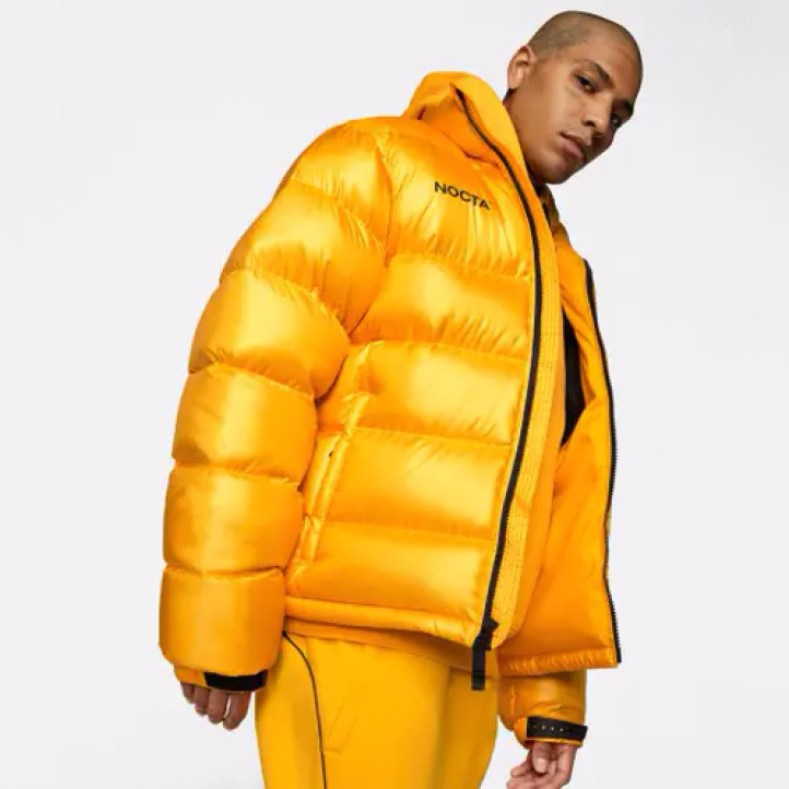 Nike x Drake NOCTA Puffer Jacket | Yellow