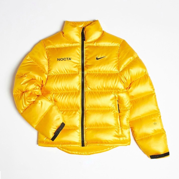 Nike x Drake NOCTA Puffer Jacket | Yellow