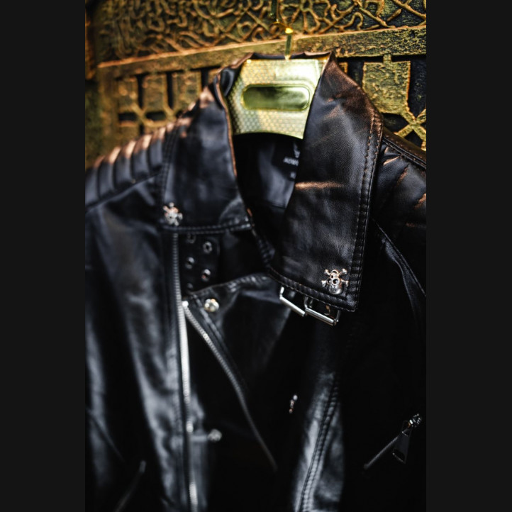 Philipp Plein Leather Jacket