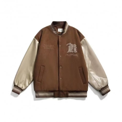 Sandlord Varsity Jacket | Brown
