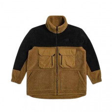 The North Face Cargo Fleece Jacket "Mustard Brown"